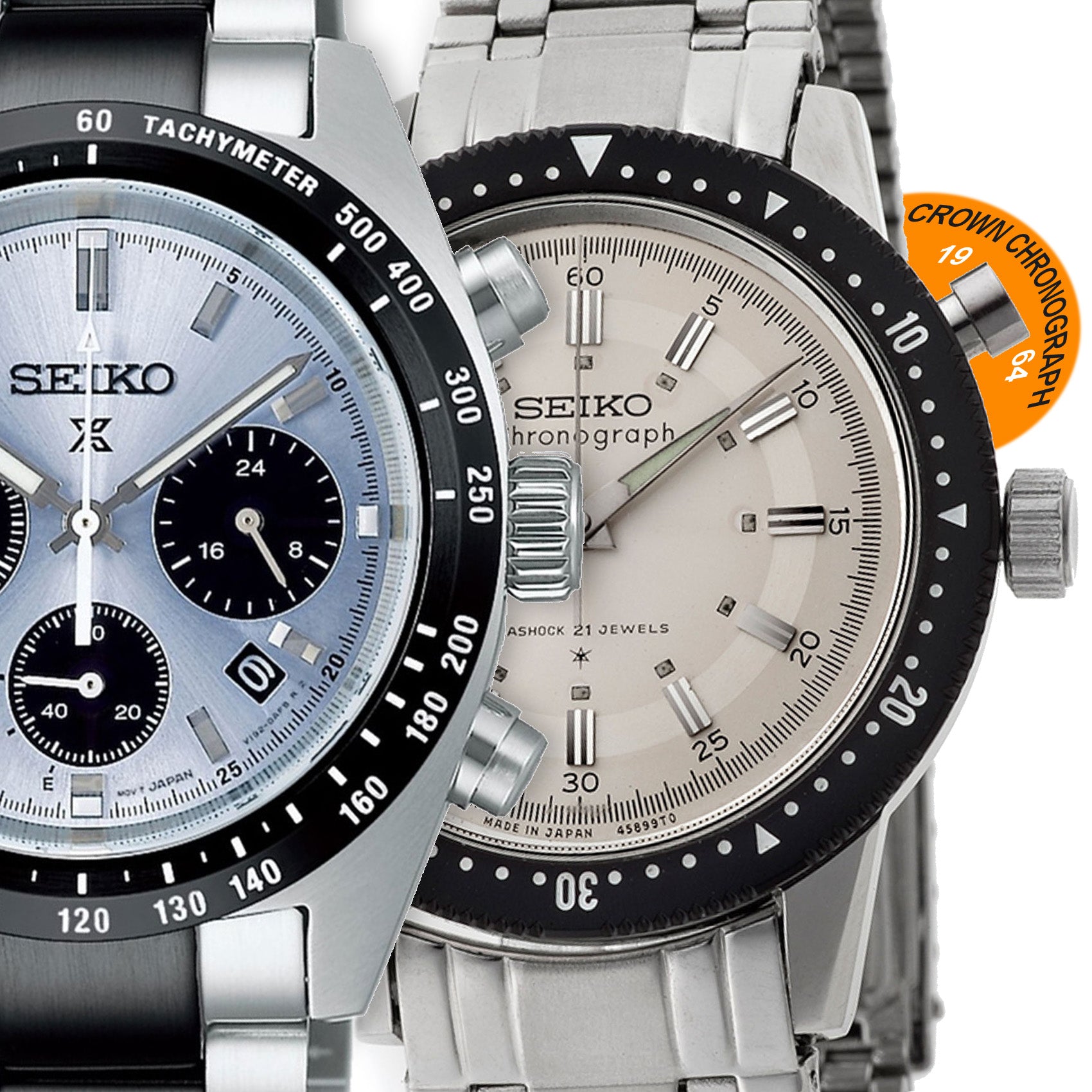 Seiko-Crown-Chronograph_5719-vs-speedtimer-SSC909P1