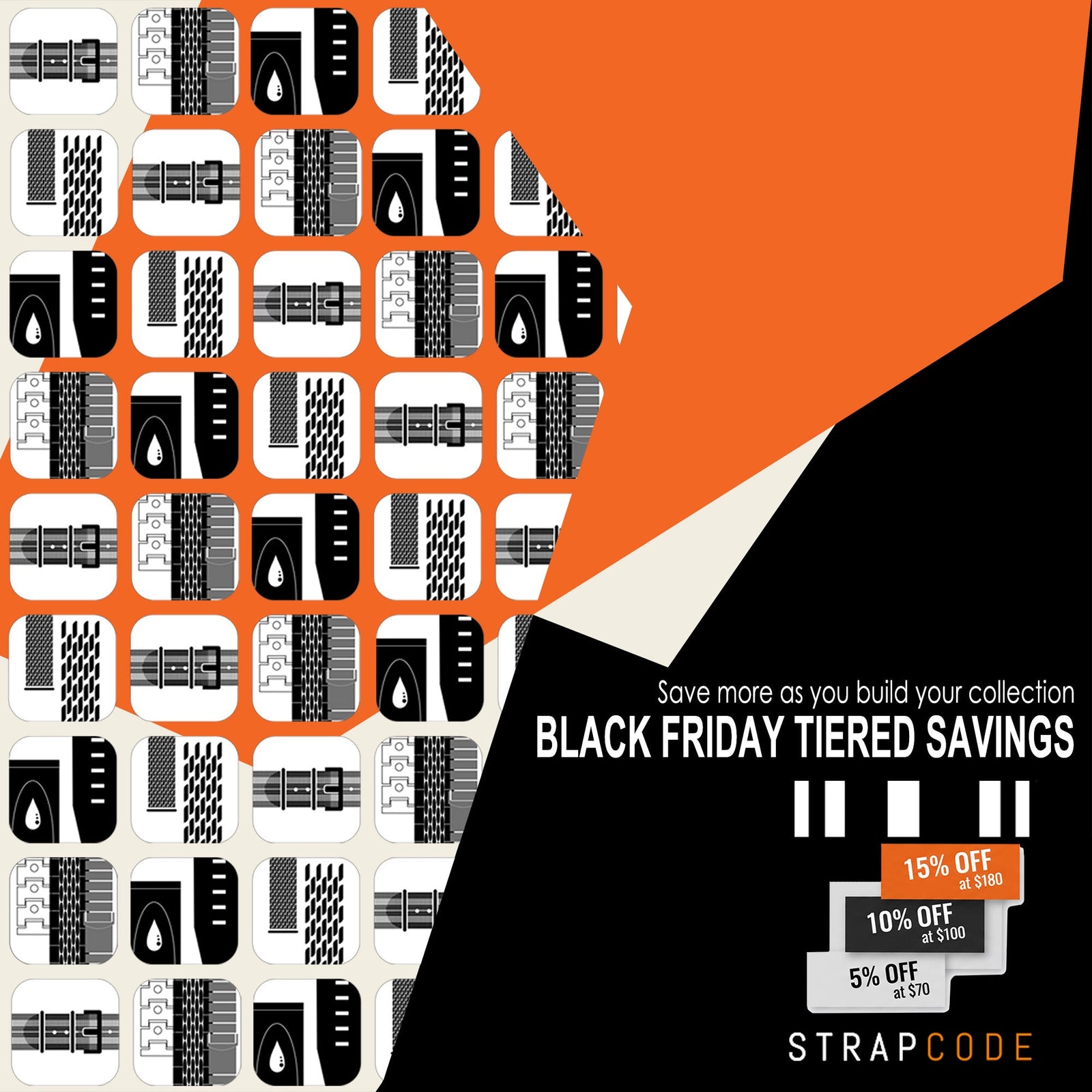 STRAPCODE Black Friday 2025: Up to 15% Off Watch Bands + Free Shipping