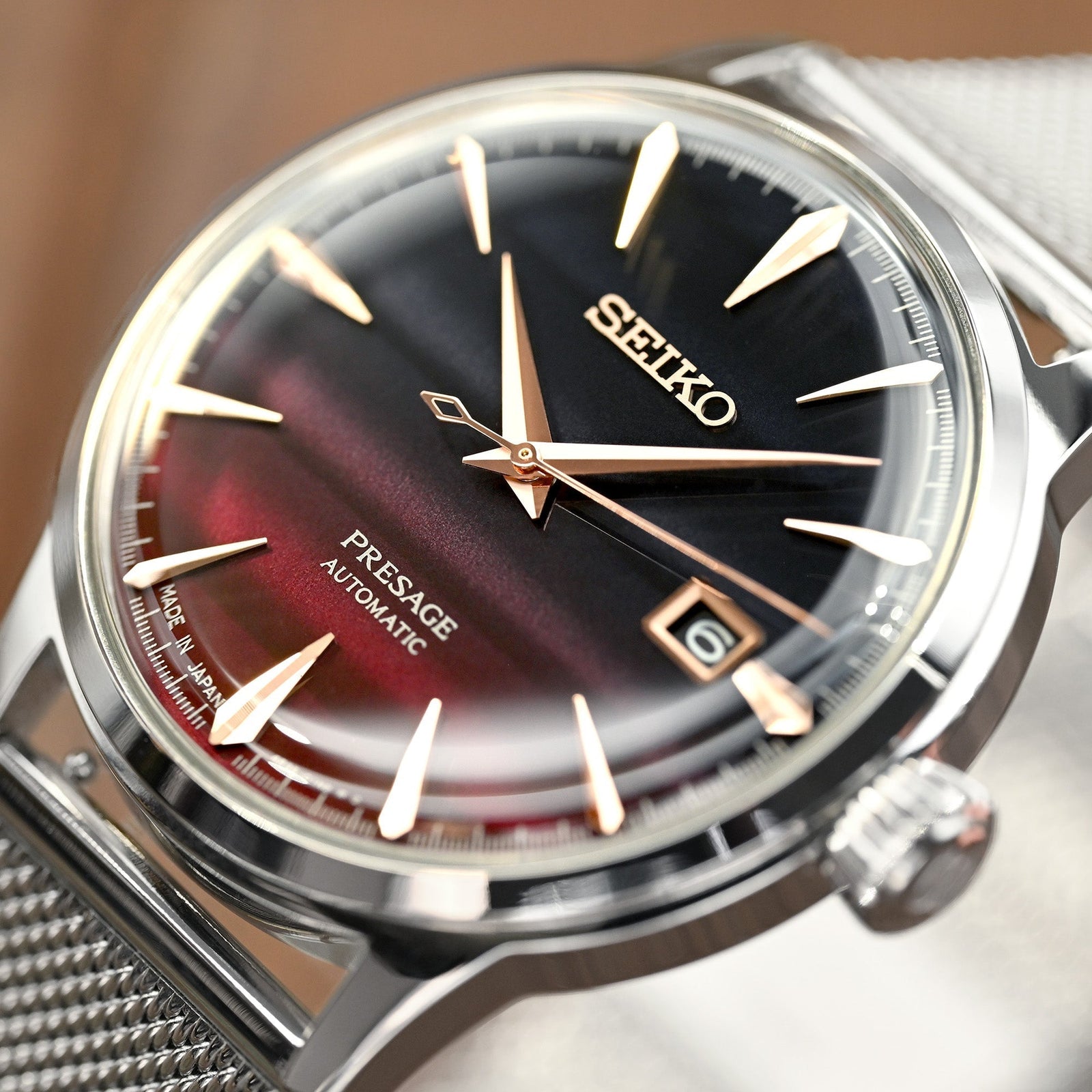 Twilight on Wrist: The Seiko Presage Cocktail Time Star Bar SRPK75
