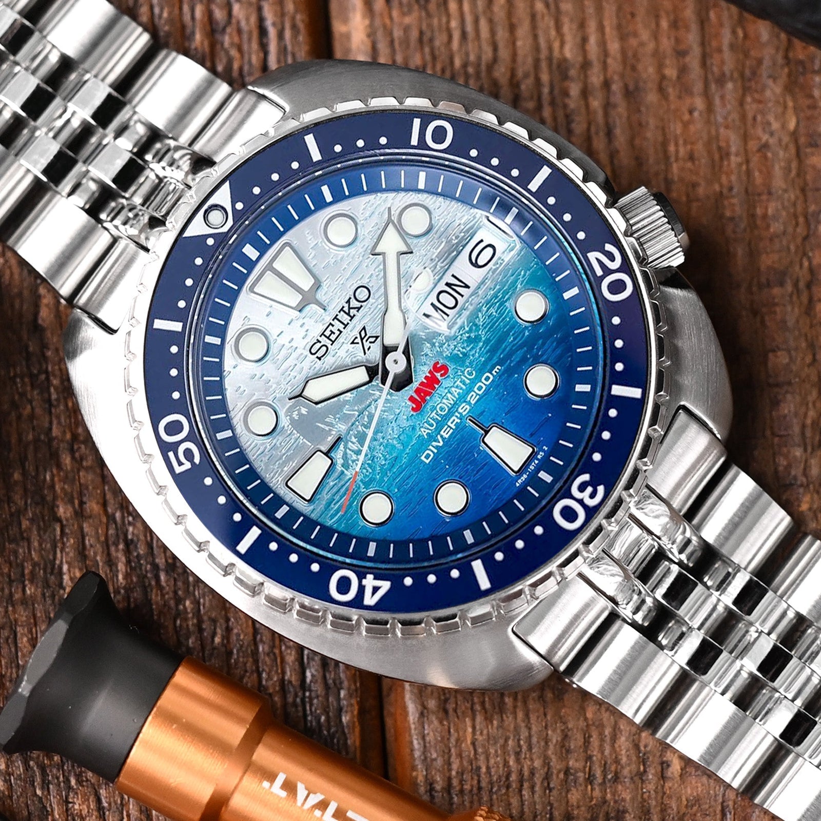Seiko King Turtle SRPL81 Jaws 50th Anniversary