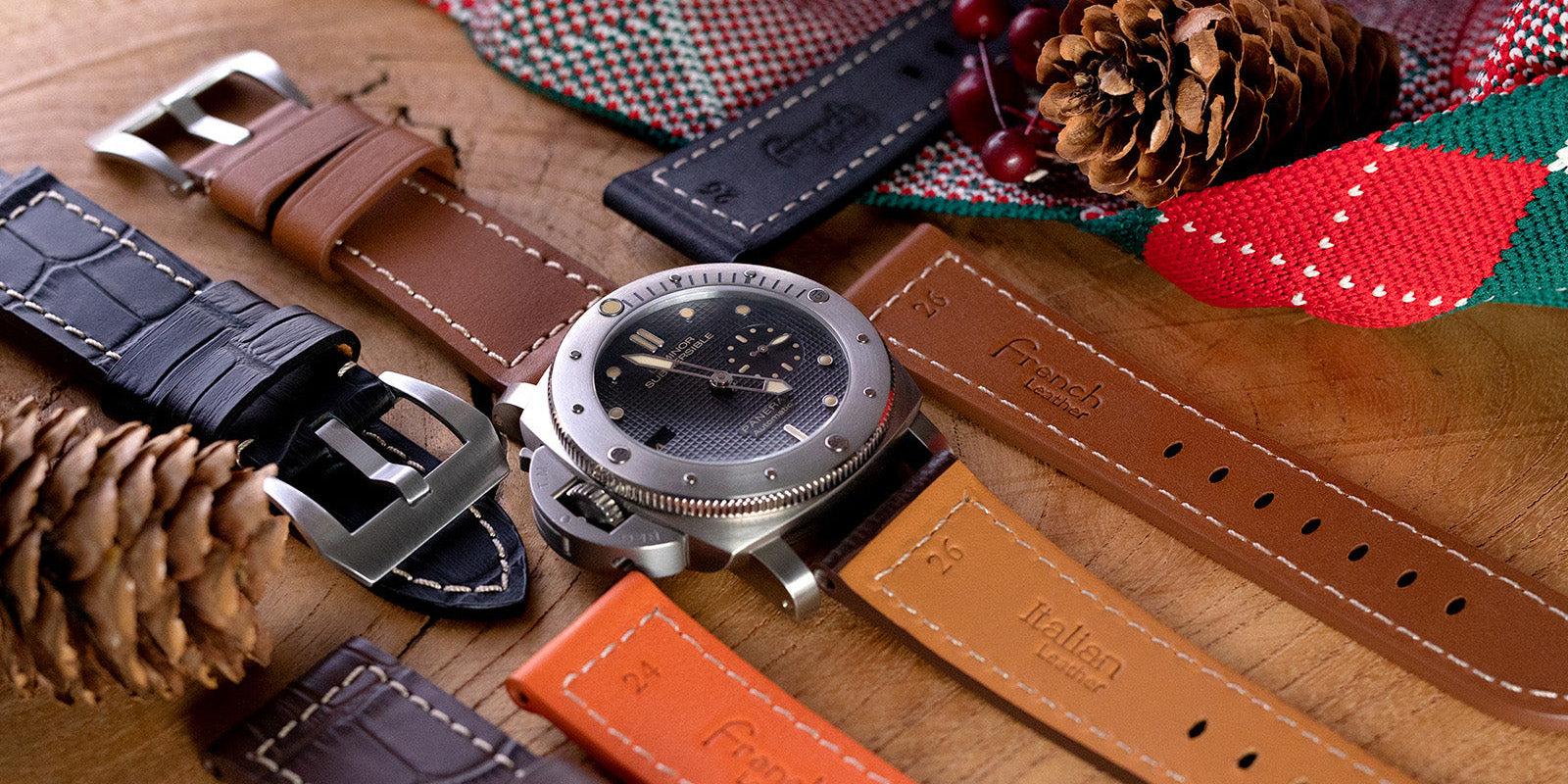 Panerai Radiomir 45mm Watch Bands & Replacement Straps