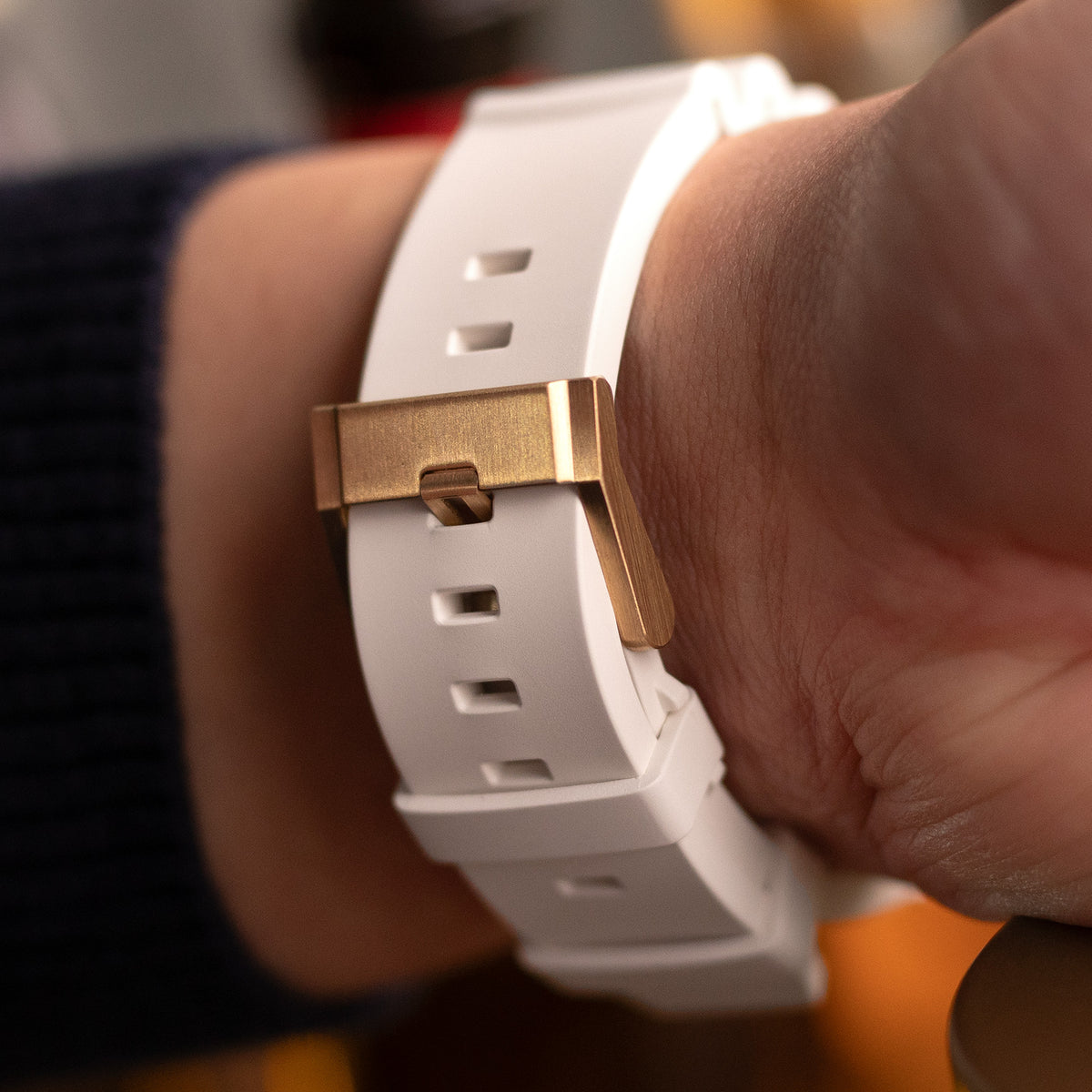 20mm #69 Aluminum Bronze Cubic Buckle 5mm Tongue for Watch Strap