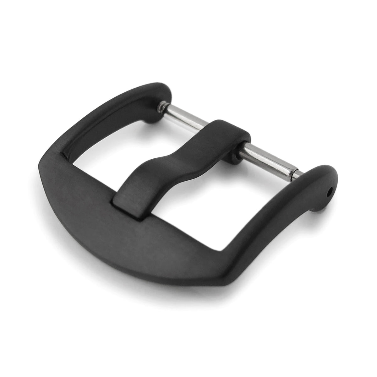 Boucle à barre à ressort en acier inoxydable 316L de qualité supérieure 20mm, 22mm, finition PVD noire