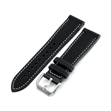 FKM38 Black FKM Quick Release Rubber Watch Band, Brushed, 20mm or 22mm Strapcode watch bands