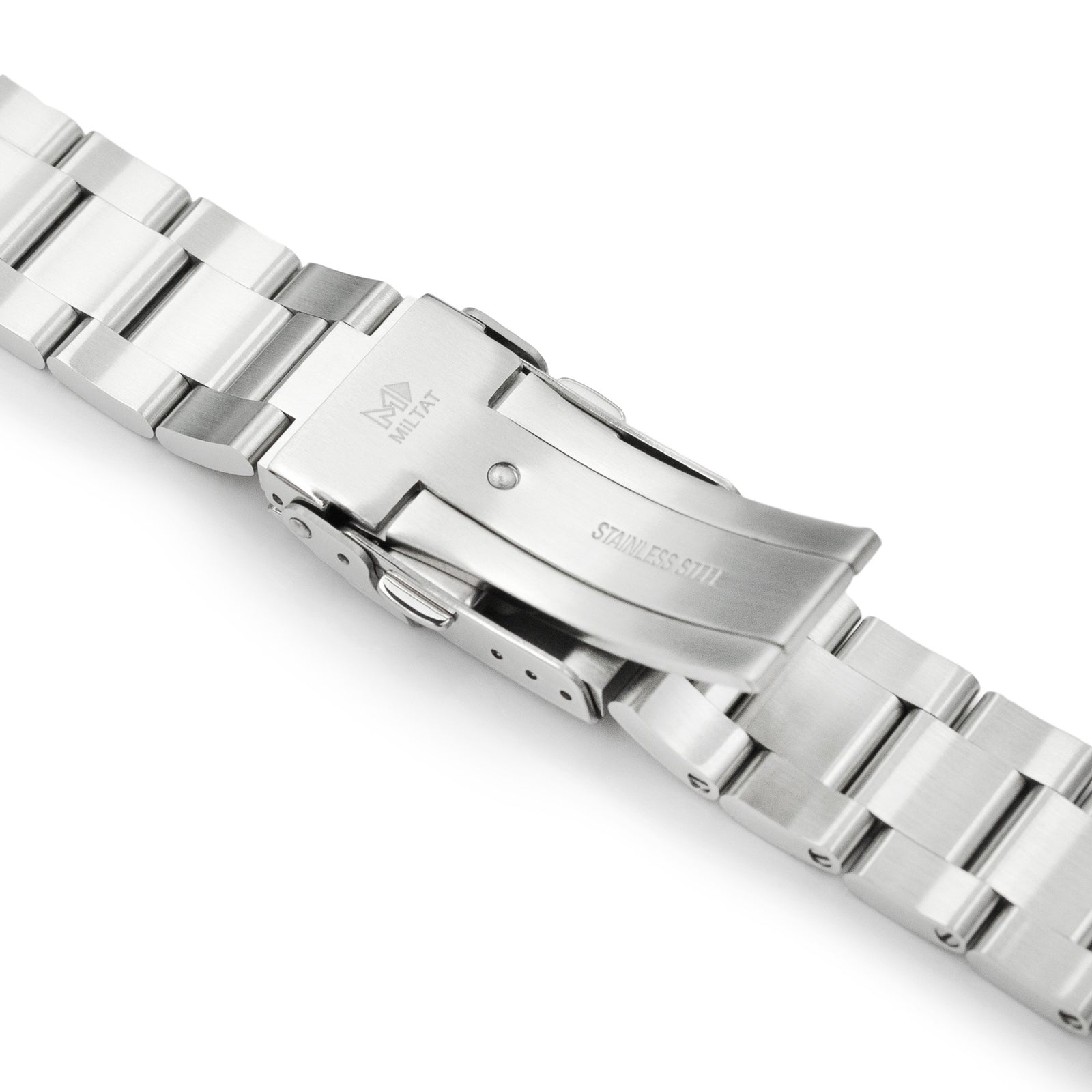 Super-O Boyer 19mm 20mm Stainless Steel Straight End Bracelet