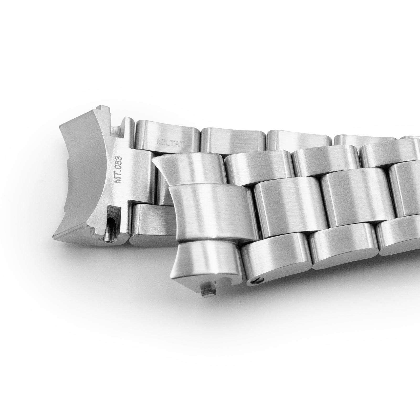 Au-delà du bracelet Vintage Super Boyer pour TUD Tiger 79280 en finition brossée, boucle V-Clasp