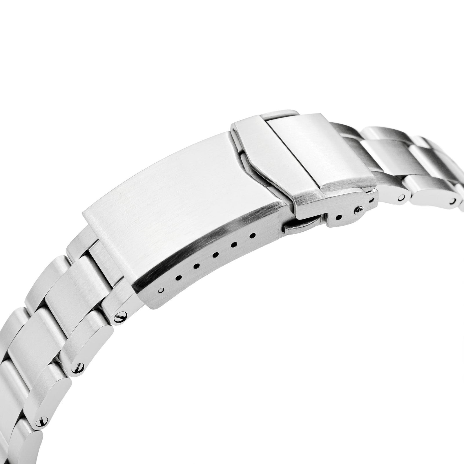 Bracelet montre Super-O Boyer 20mm pour Seiko Prospex Speedtimer SSC813 SSC815 SSC817, acier inoxydable brossé, fermoir V Diver