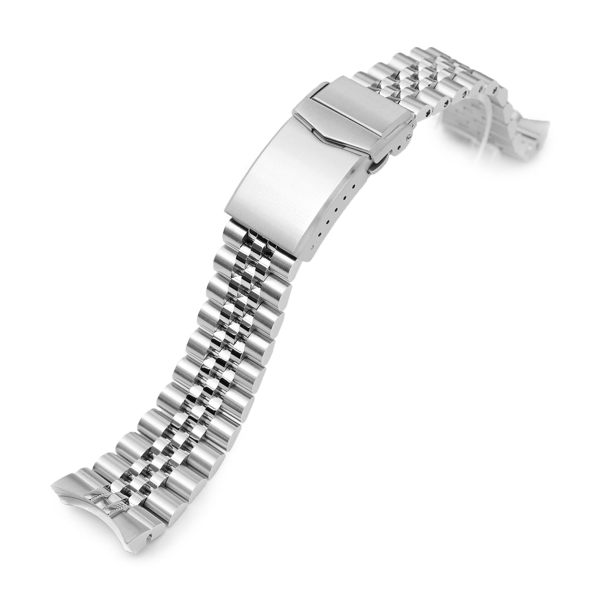 Bracelet Super-J Louis 22mm pour Orient Kamasu RA-AA0002L19B RA-AA0004E19A RA-AA0006L19A, acier inoxydable - maillons centraux polis, endlink GEN R, boucle V Diver