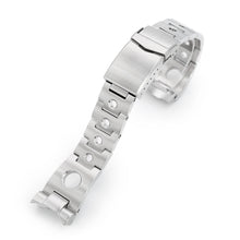 Bracelet montre Rollball 22mm pour Seiko SKX007 SKX009 SKX011, acier inoxydable brossé, fermoir V Diver