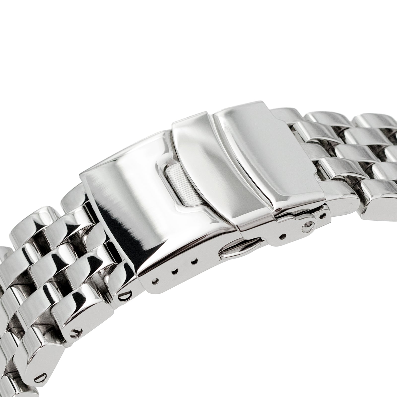 Super Engineer I Polished 316L Stainless Steel Watch Bracelet