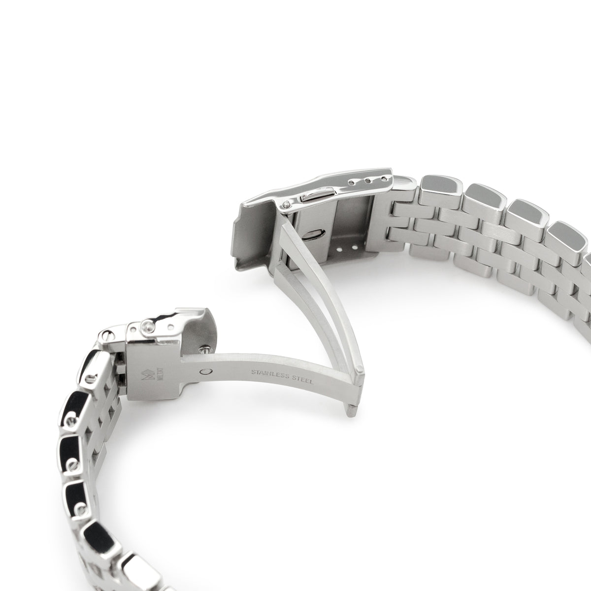 Super Engineer I Polished 316L Stainless Steel Watch Bracelet