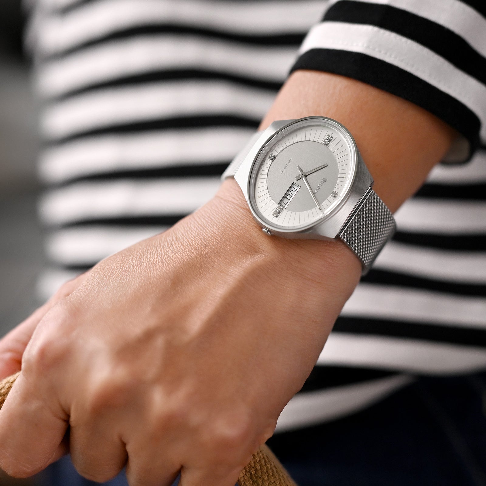 Bracelet Maille Superfine à Dégagement Rapide 18mm 19mm 20mm 22mm