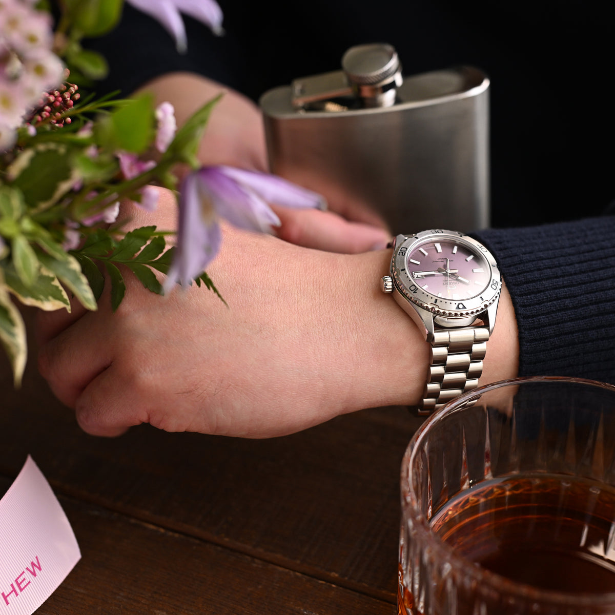 20mm Endmill Solid Watch Band Straight End, 316L Stainless Steel