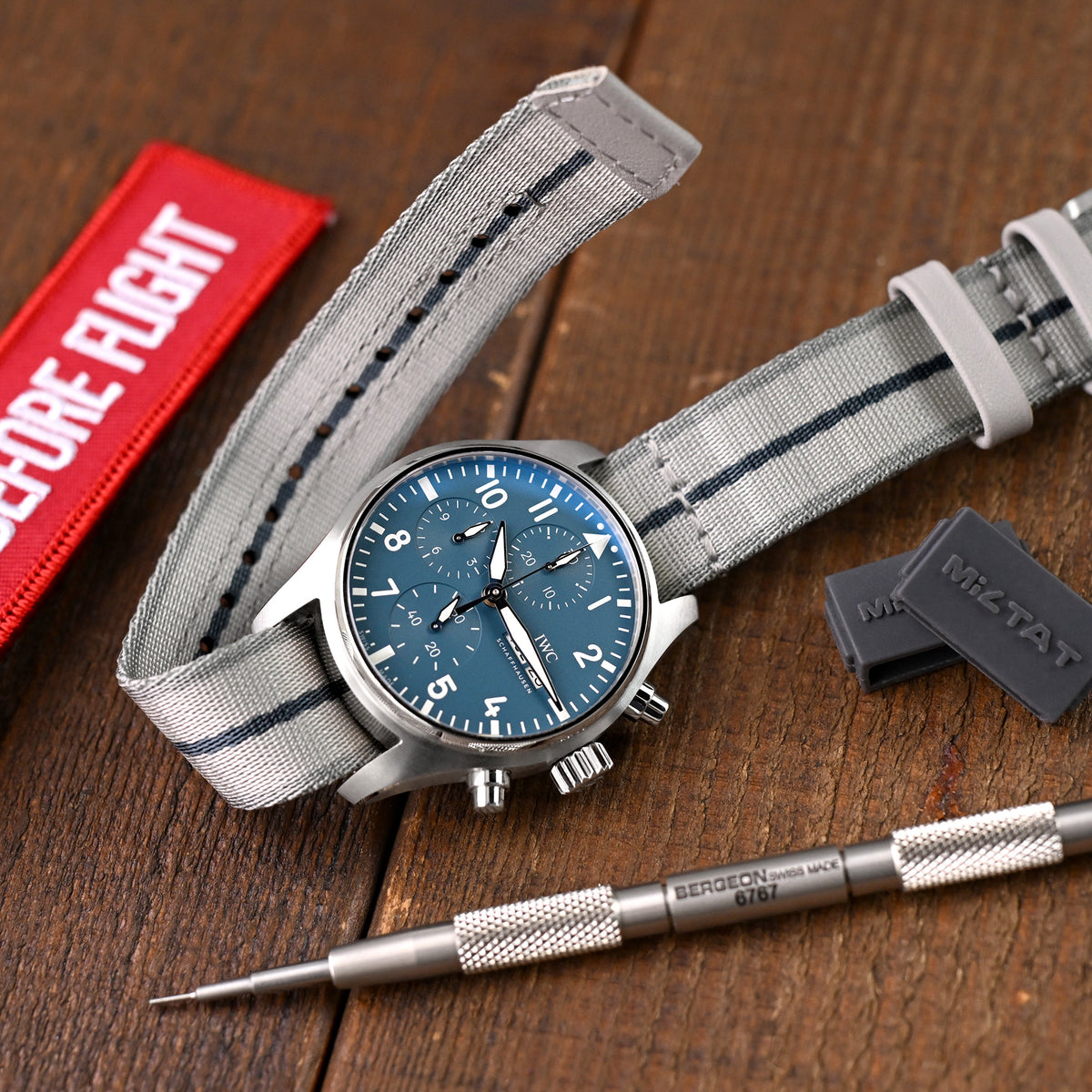 20mm or 22mm The M-22 B Strap by HAVESTON Straps