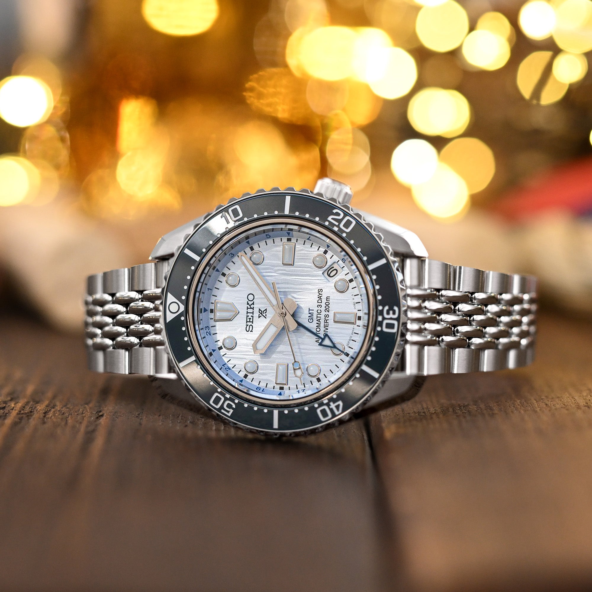 18mm, 19mm or 20mm Goma BOR Watch Band Straight End, 316L Stainless Steel Brushed and Polished V-Clasp Strapcode Watch Bands