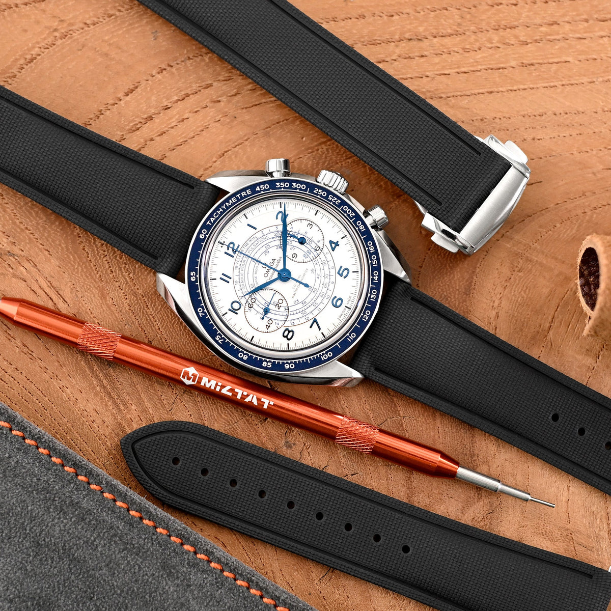 Omega Speedmaster Chronoscope Co-Axial Master Chronometer Chronograph 43mm 329.30.43.51.02.001 Strapcode watch bands