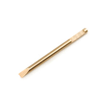 2 pieces of Swiss Bergeon 31081 Anti-Magnetic Screwdriver Slotted Blades