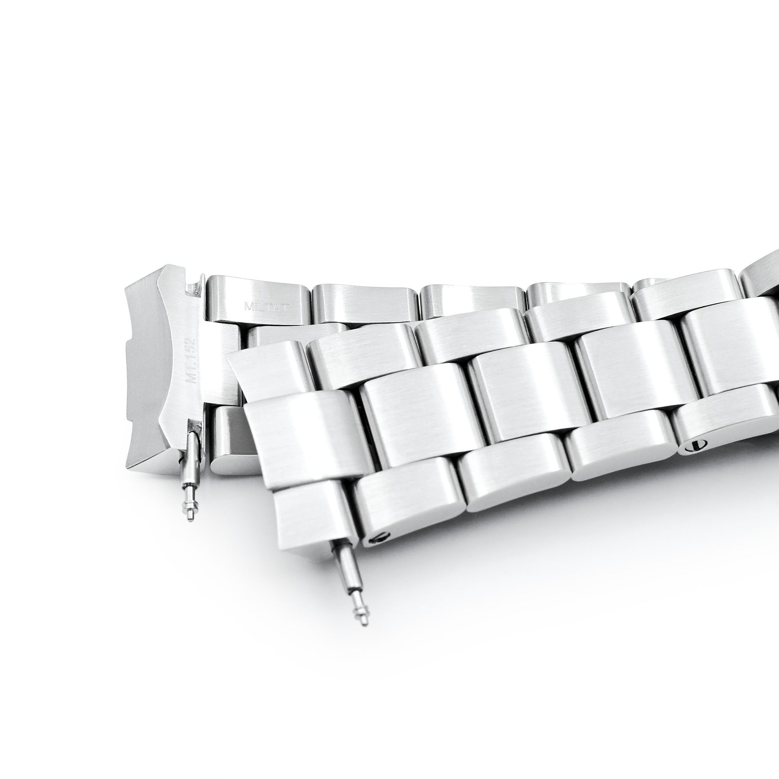 Bracelet montre Super-O Boyer 20mm pour Seiko Prospex Speedtimer SSC813 SSC815 SSC817, acier inoxydable brossé, fermoir V Diver