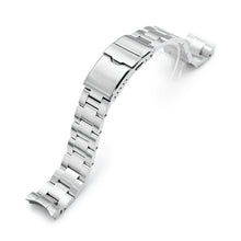 20mm Super-O Boyer for Orient Mako 40 Baton Diver Clasp Brushed Strapcode Watch Bands