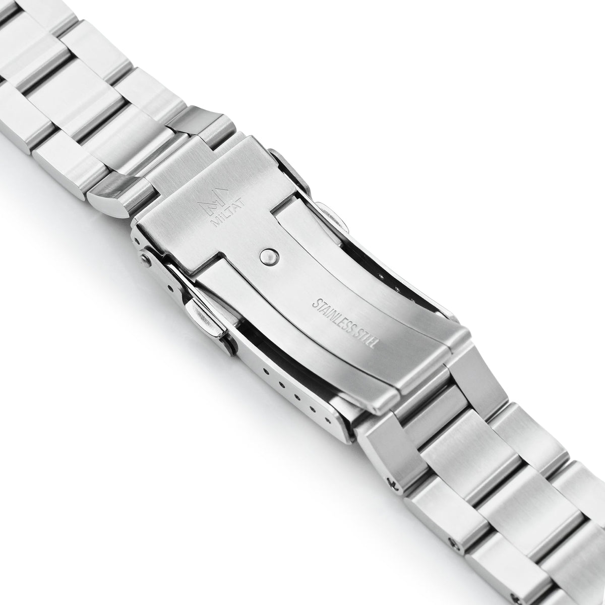 20mm Super-O Boyer for Orient Mako 40 Baton Diver Clasp Brushed Strapcode Watch Bands