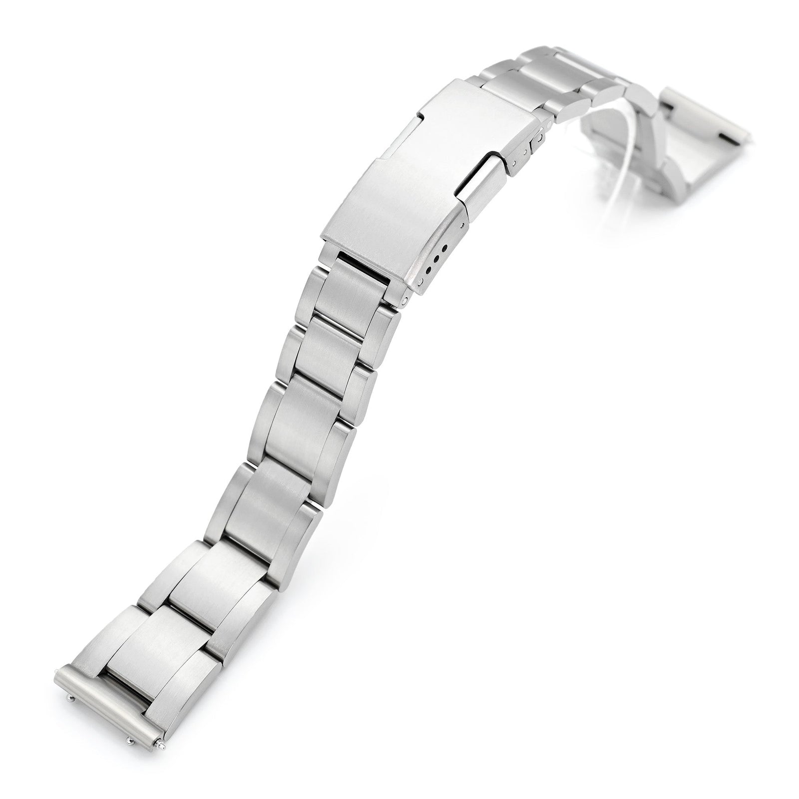 20mm Vintage-O Boyer (Pull-Twist) QR Straight End Brushed Strapcode watch bands