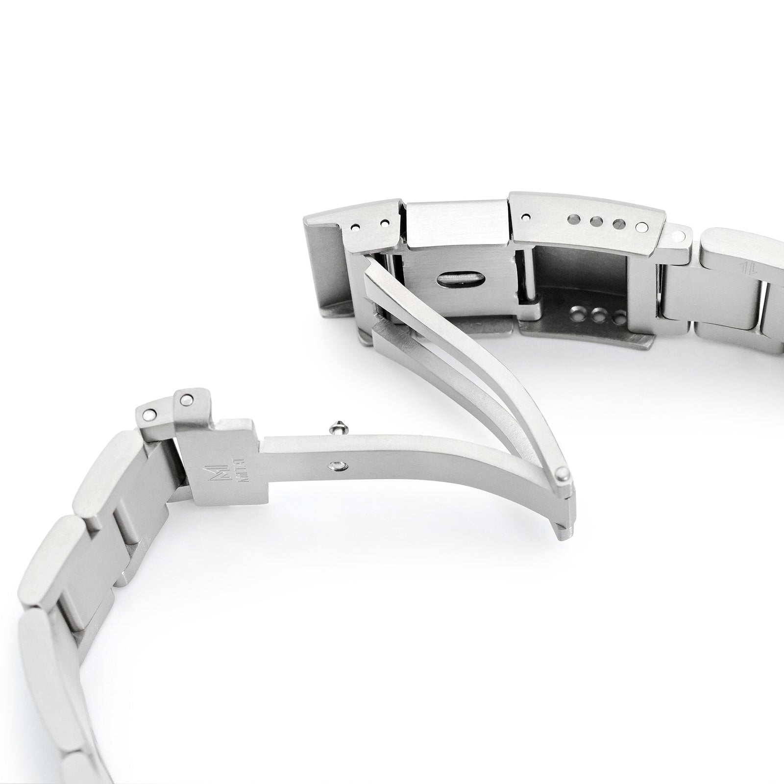 20mm Vintage-O Boyer (Pull-Twist) QR Straight End Brushed Strapcode watch bands