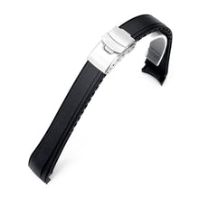 StrapXPro - SAP1A Rubber Strap for Seiko Alpinist SARB017 Series, Black Strapcode watch bands