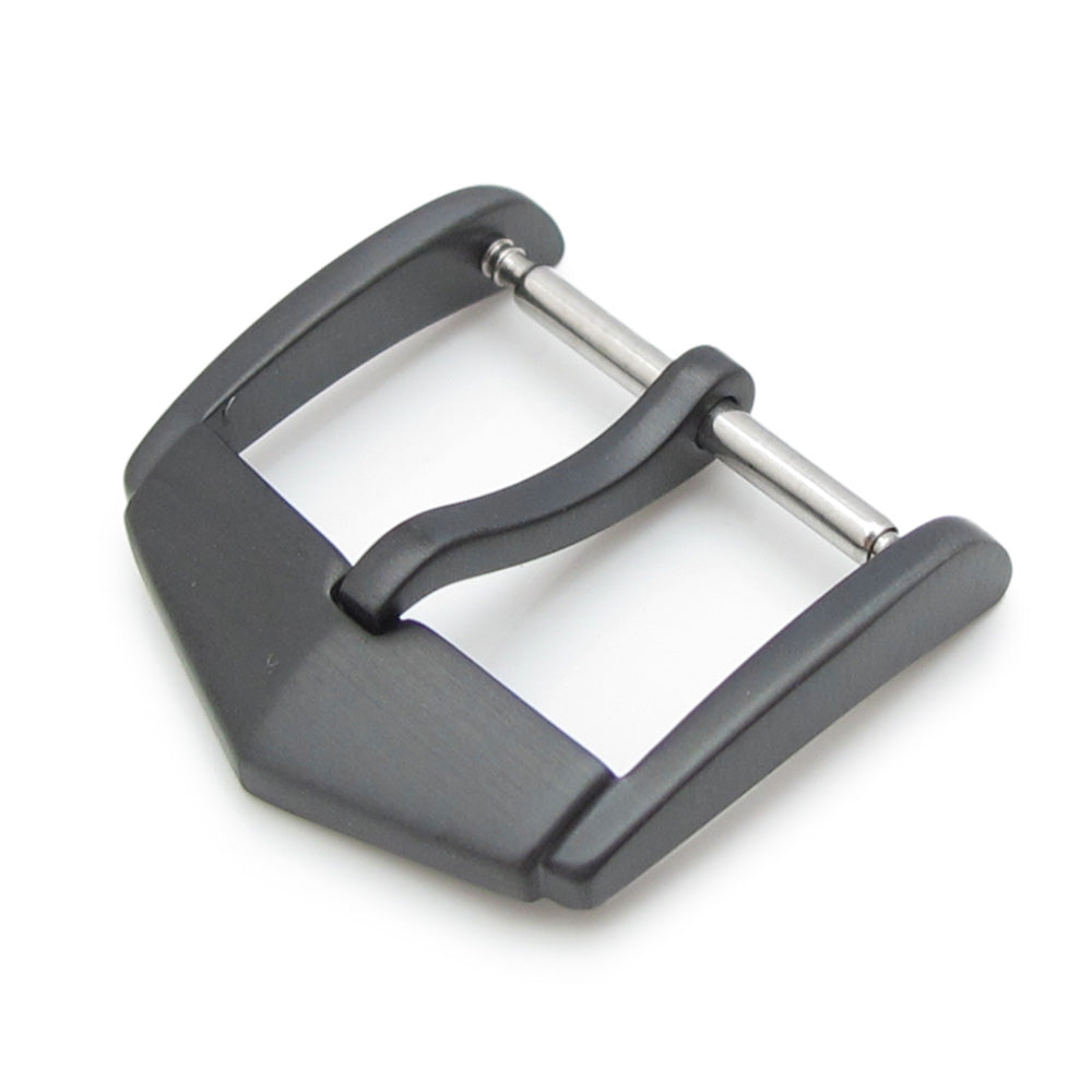 TAG Style 18mm or 20mm Top Quality Stainless Steel 316L Spring Bar type Buckle PVD Black finish Strapcode Buckles
