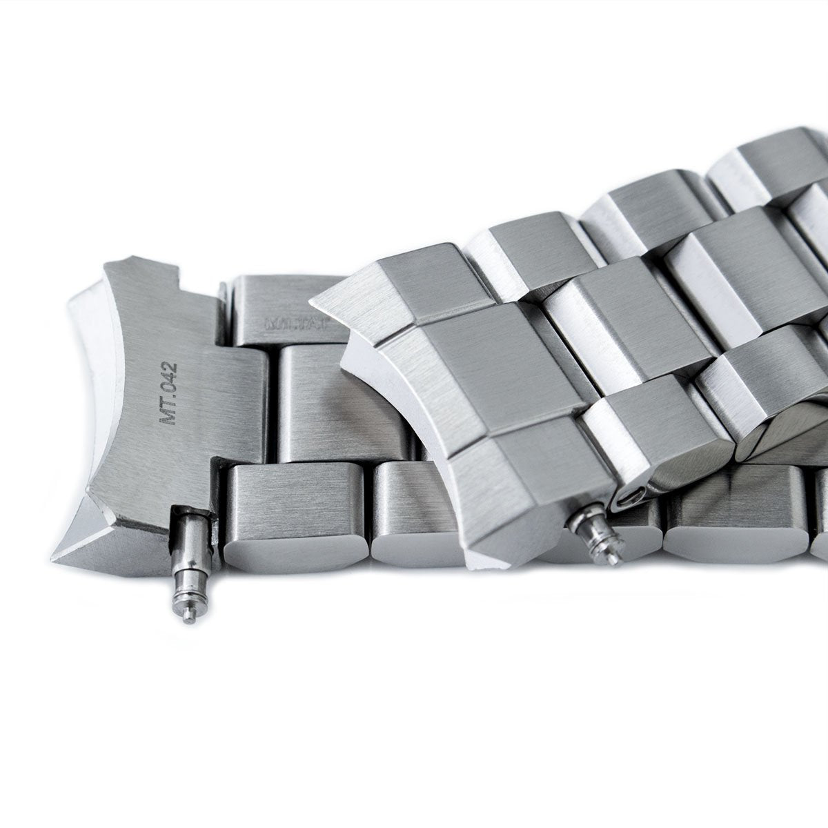 20mm Hexad 316L Stainless Steel Watch Band for Seiko Sumo SBDC001 V-Clasp Button Double Lock Strapcode Watch Bands