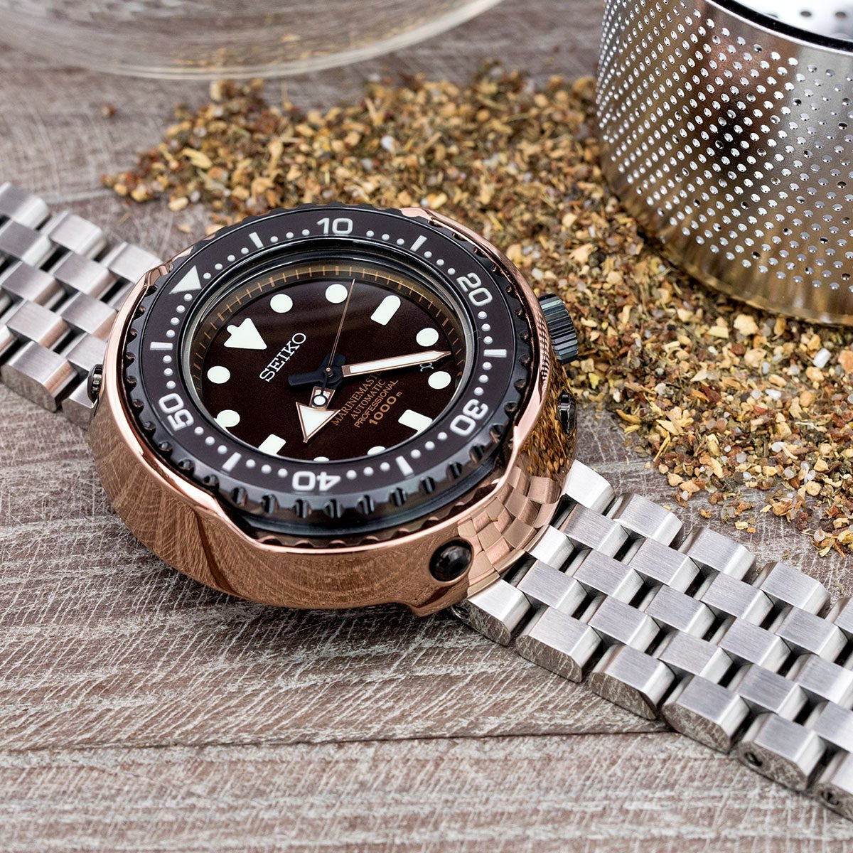 Seiko 50th Anniversary Diver Prospex Marine Master Automatic SBDX016 Strapcode Watch Bands 