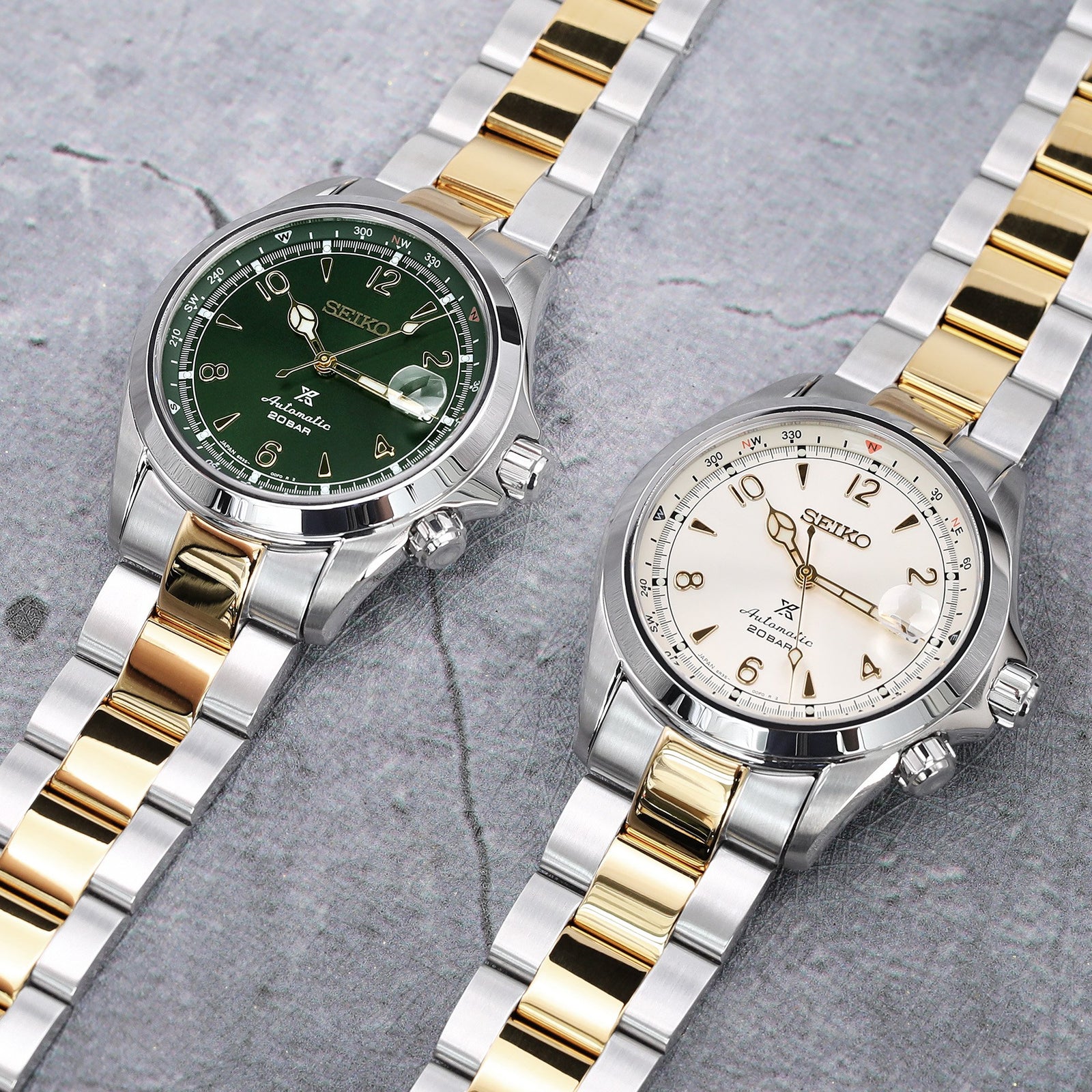 Seiko Prospex Green Alpinist SPB121J1 Strapcode Watch Bands