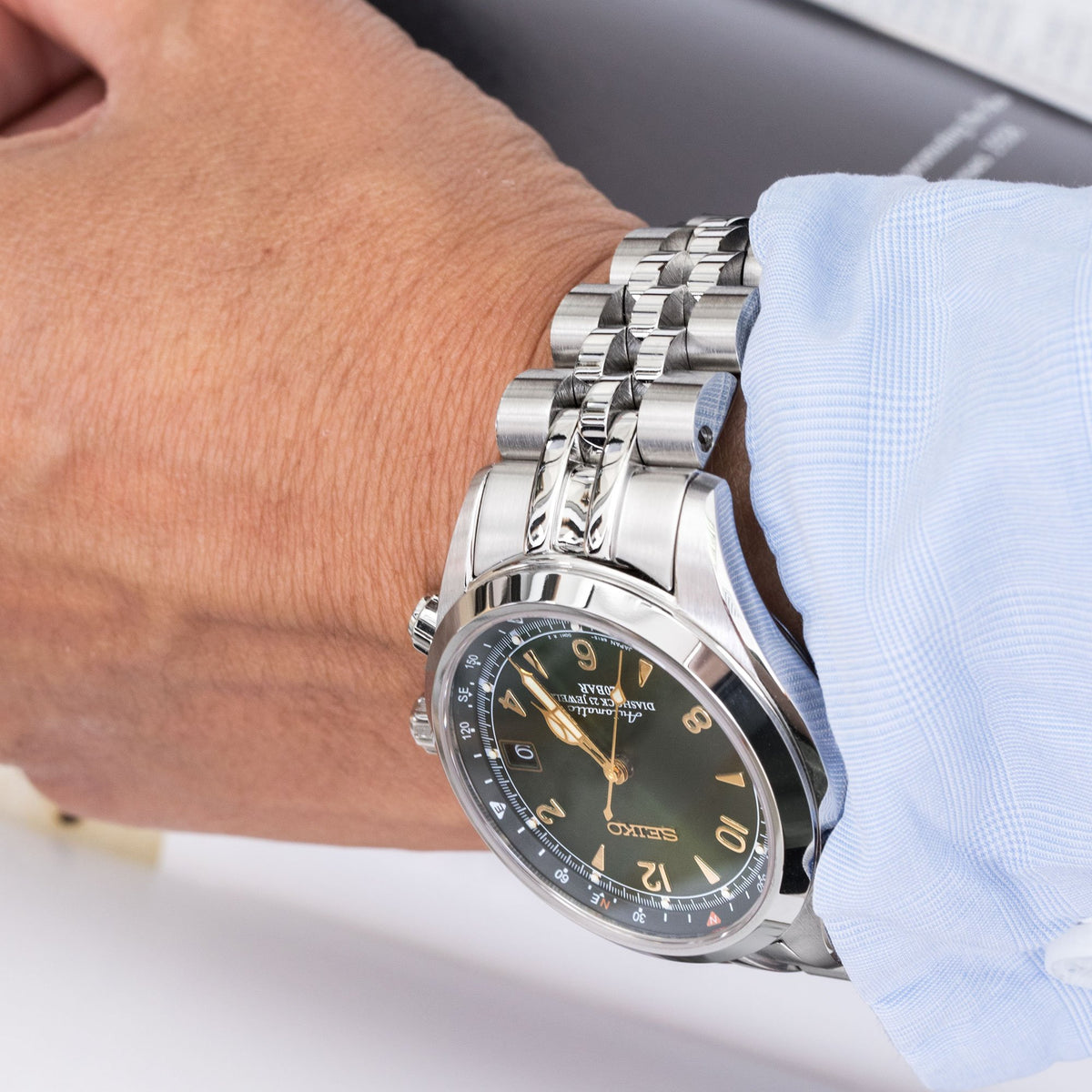 Seiko Alpinist SARB017 Automatic Watch Strapcode Watch Bands