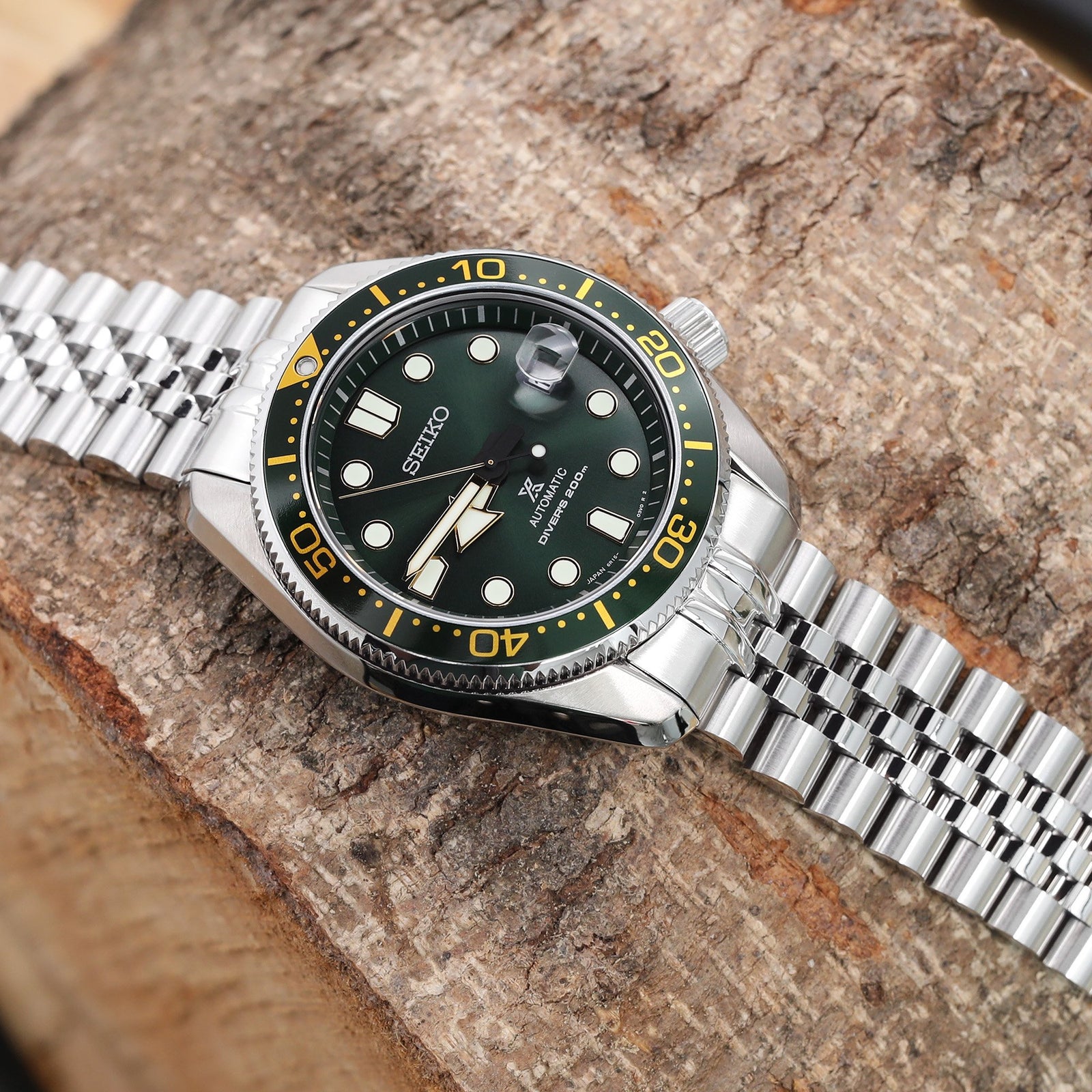 SEIKO Prospex Baby MM SPB0109J1 Zimbe 12 Thailand Limited Edition 1200 pcs Strapcode Watch Bands