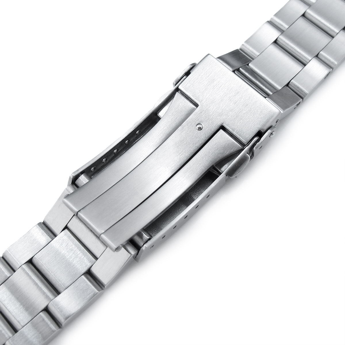 22mm Super-O Boyer 316L Stainless Steel Watch Bracelet for TUD BB, Brushed &amp; Polished SUB Clasp Strapcode Watch Bands