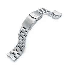 22mm Hexad 316L Stainless Steel Watch Band for Seiko Samurai SRPB51 V-Clasp Button Double Lock Strapcode Watch Bands