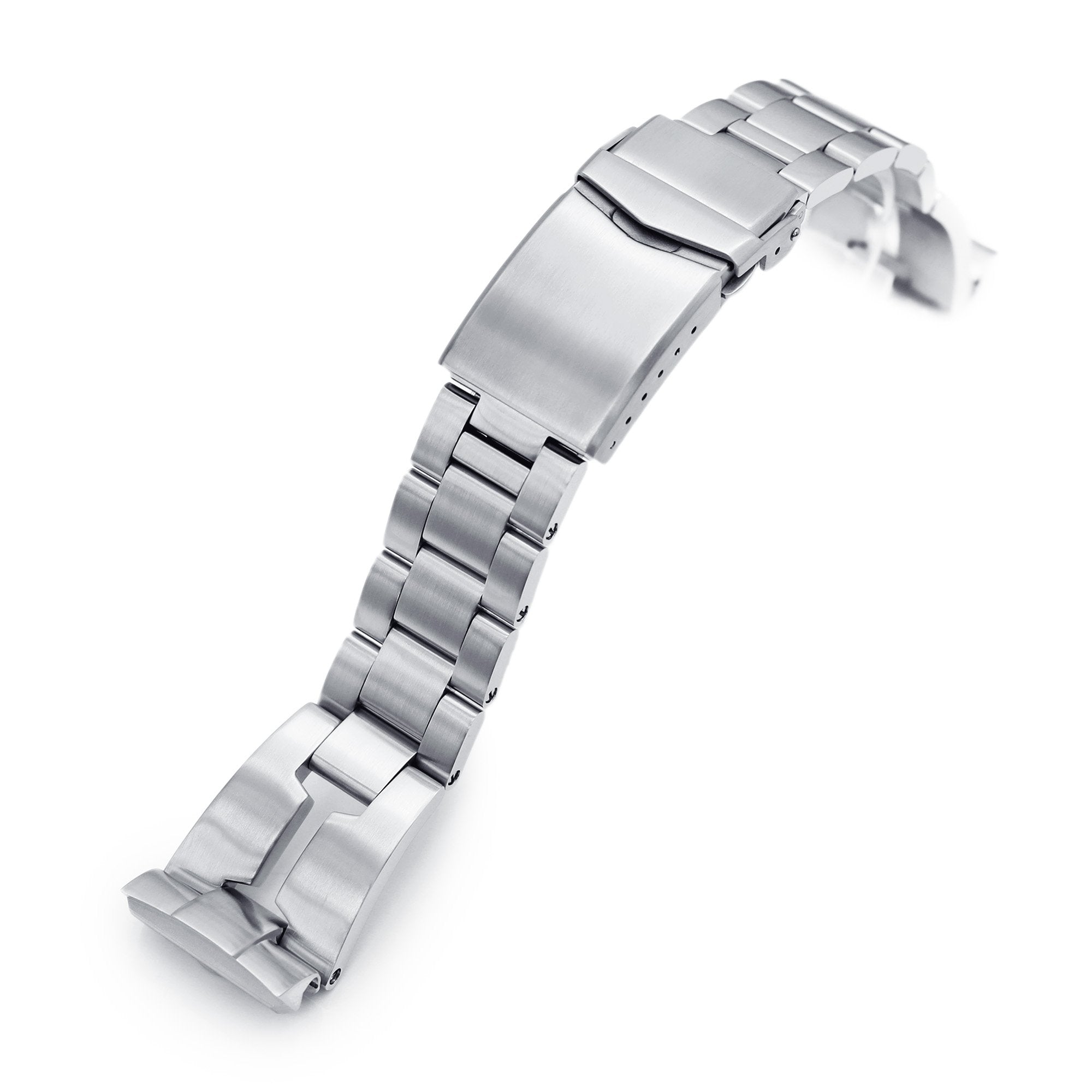 22mm Retro Razor 316L Stainless Steel Watch Bracelet for Seiko new Turtles SRP777 Brushed V-Clasp Strapcode Watch Bands