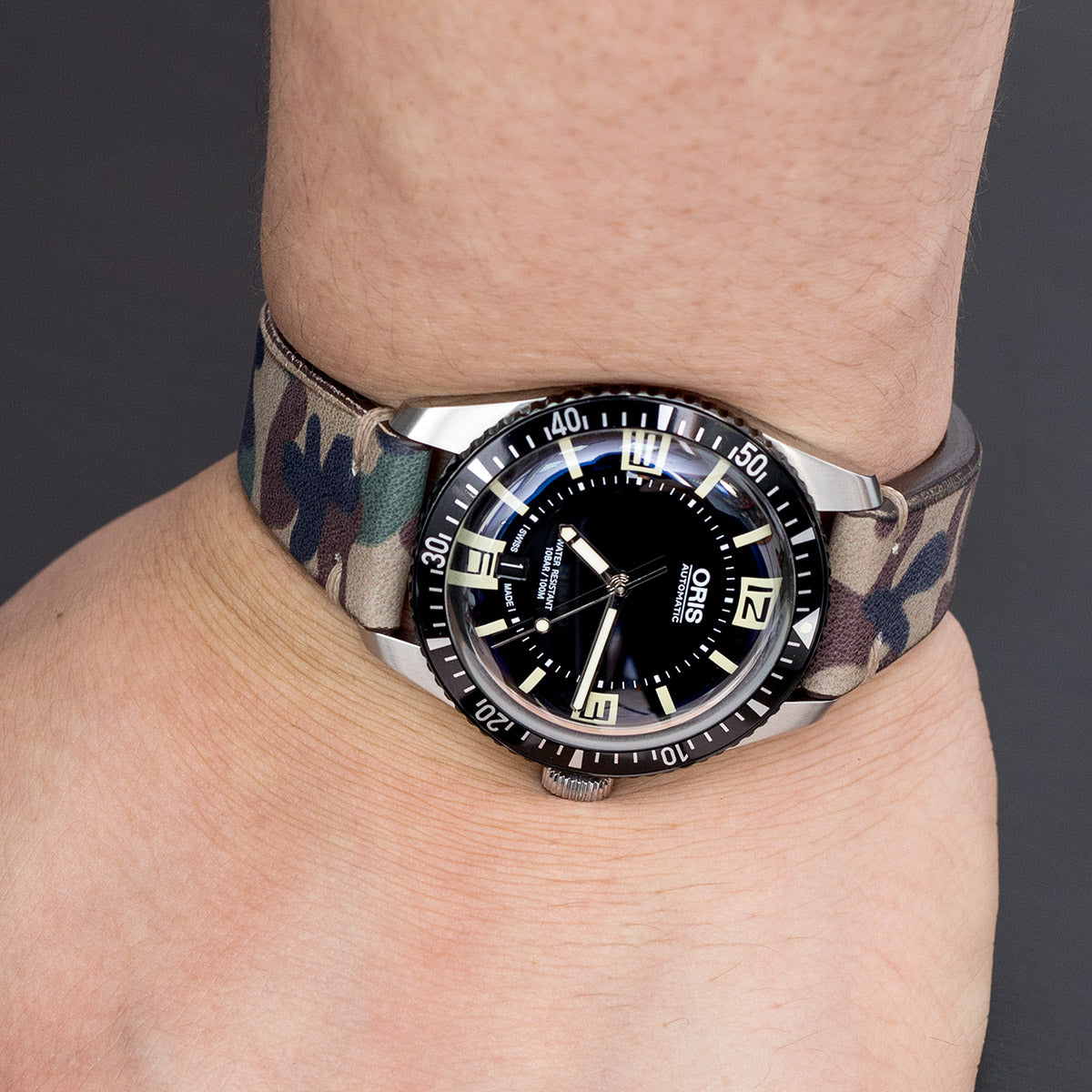 Oris Divers Heritage Sixty-Five Automatic Men&#39;s Watch 733-7707-4064RS Watch Bands