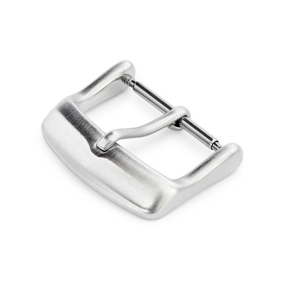 18mm 20mm #64 Sporty Tang Buckle for Leather Watch Strap Brushed Strapcode Buckles