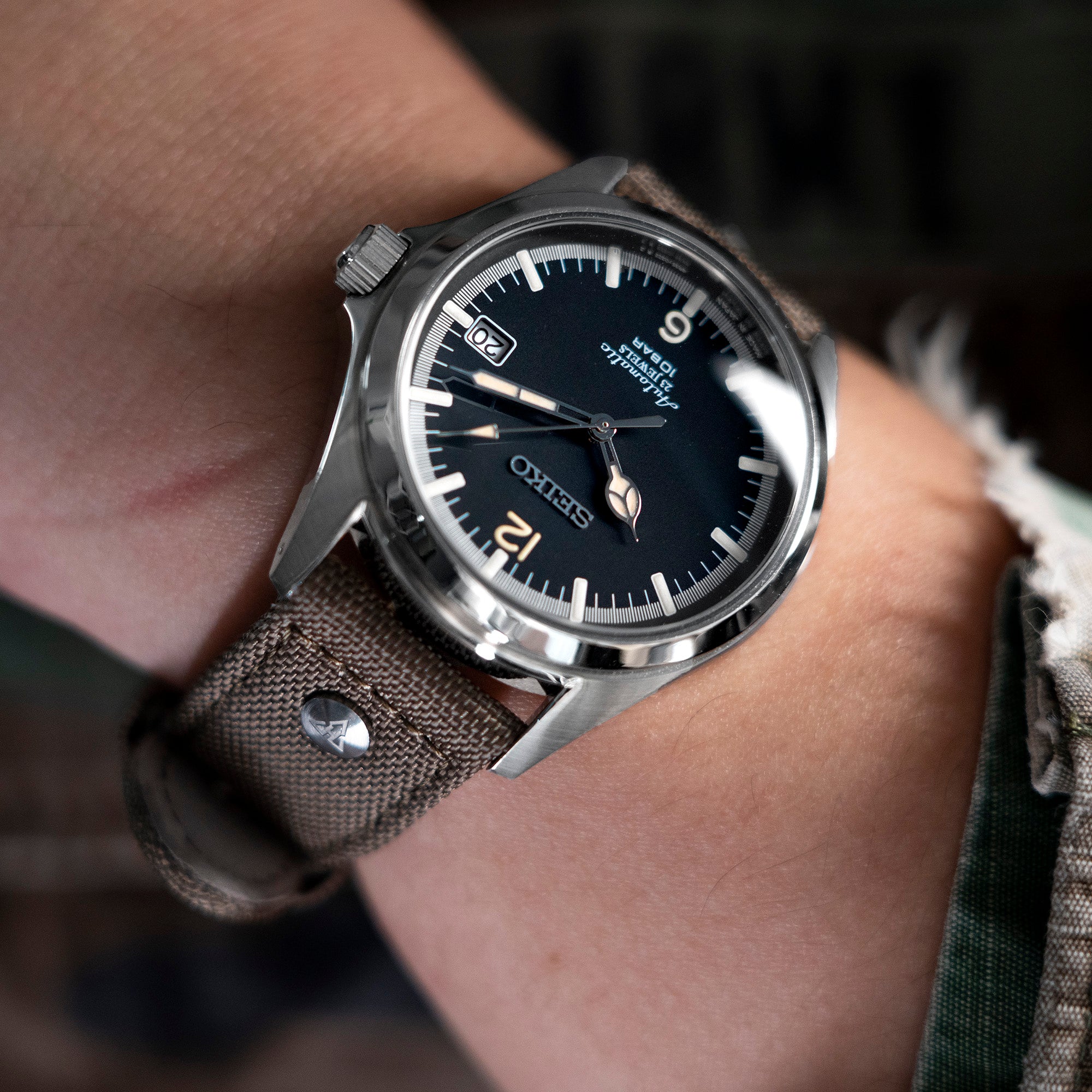 The AAF Earth-613 Strap by HAVESTON Straps, 20mm or 22mm