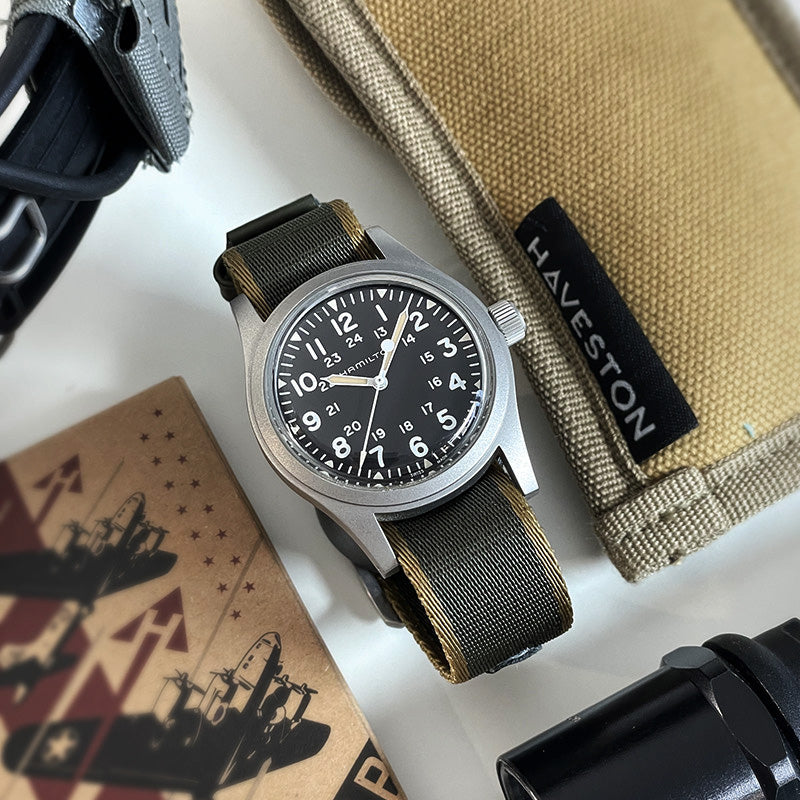 The M-1945T Strap by HAVESTON Straps, 20mm or 22mm Strapcode Watch Bands