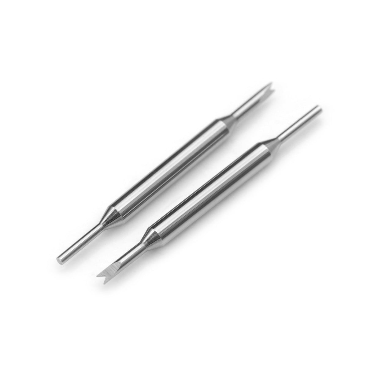 2 pcs of Reversible Pin and Fork Blades for Replacement of Compact Economy Spring Bar Tool Strapcode Watch Bands