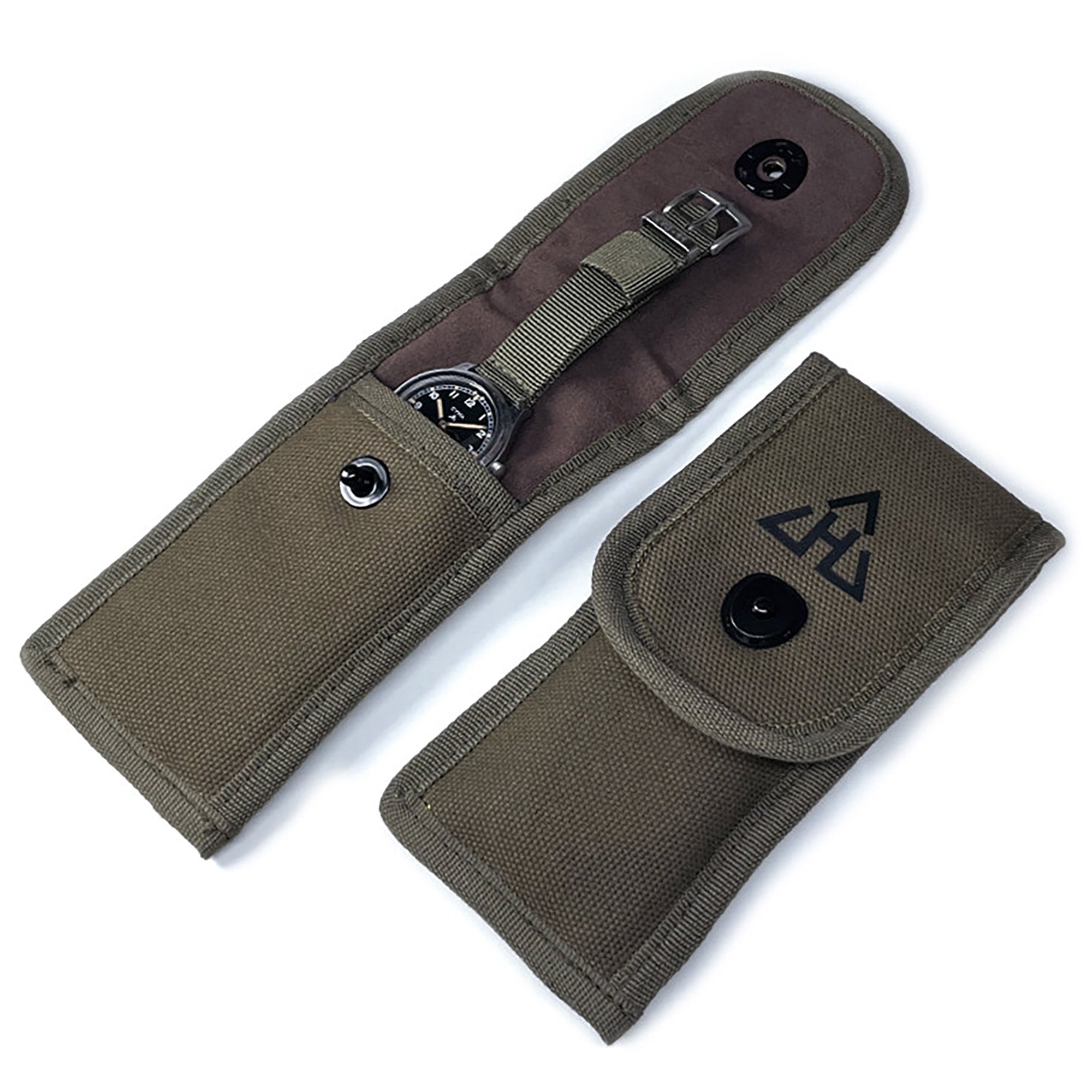 The M-1937 Olive Drab Watch Stowage Pouch WSP by HAVESTON Straps Strapcode watch bands