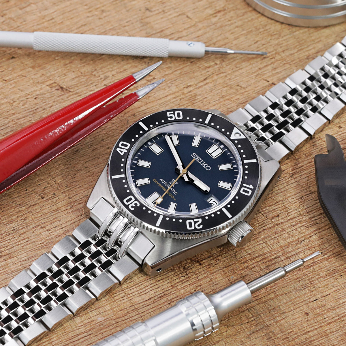 Seiko SPB149 Prospex Diver 62MAS Reissue Limited 5500 pcs Strapcode Watch Bands