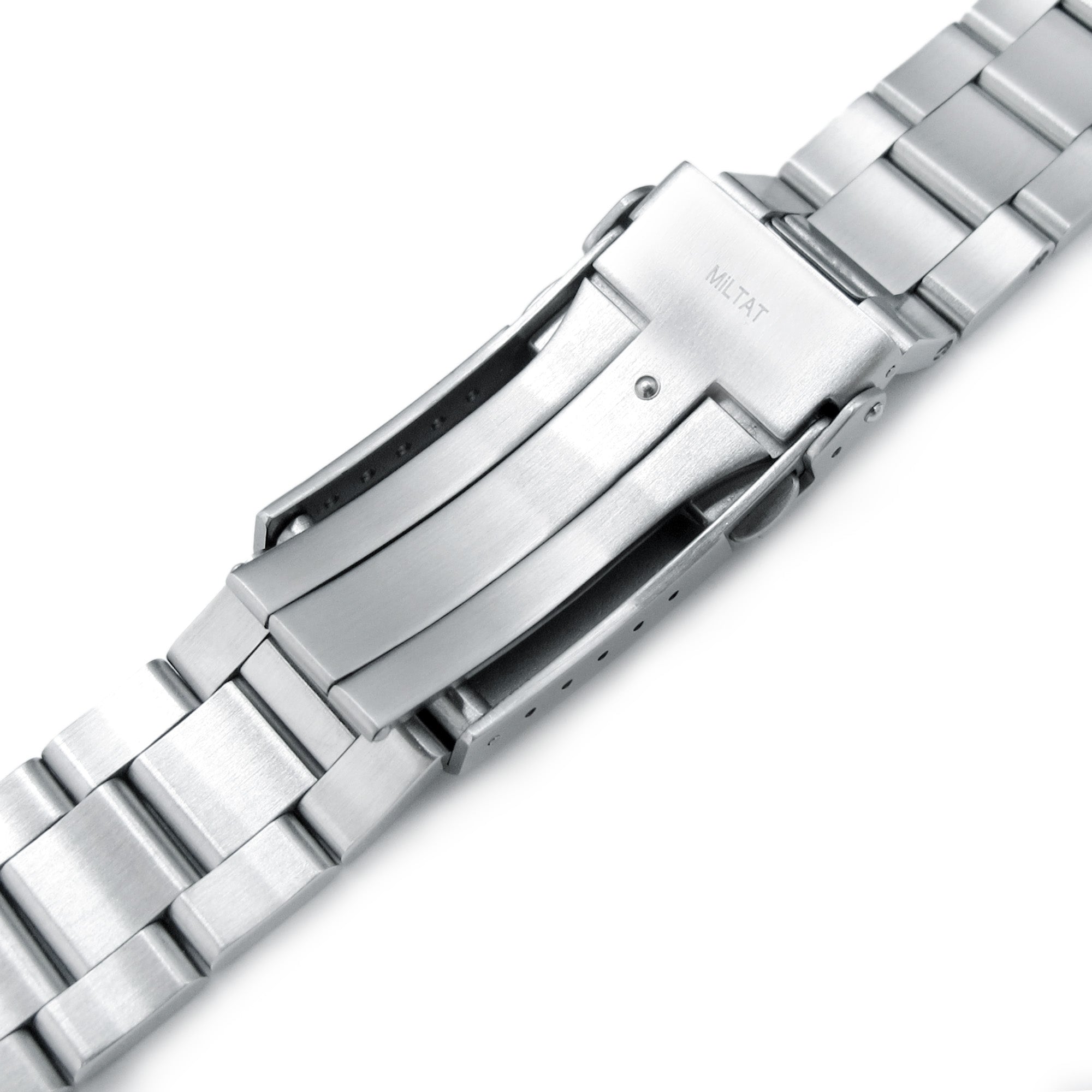 20mm Retro Razor 316L Stainless Steel Watch Bracelet for Seiko Mini Turtles SRPC35 Brushed V-Clasp Strapcode Watch Bands