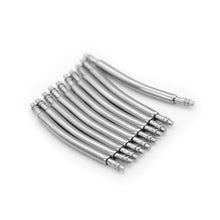 Barrette a molla curve doppia spalla 1,50mm diam. (confezione da 20 pezzi)