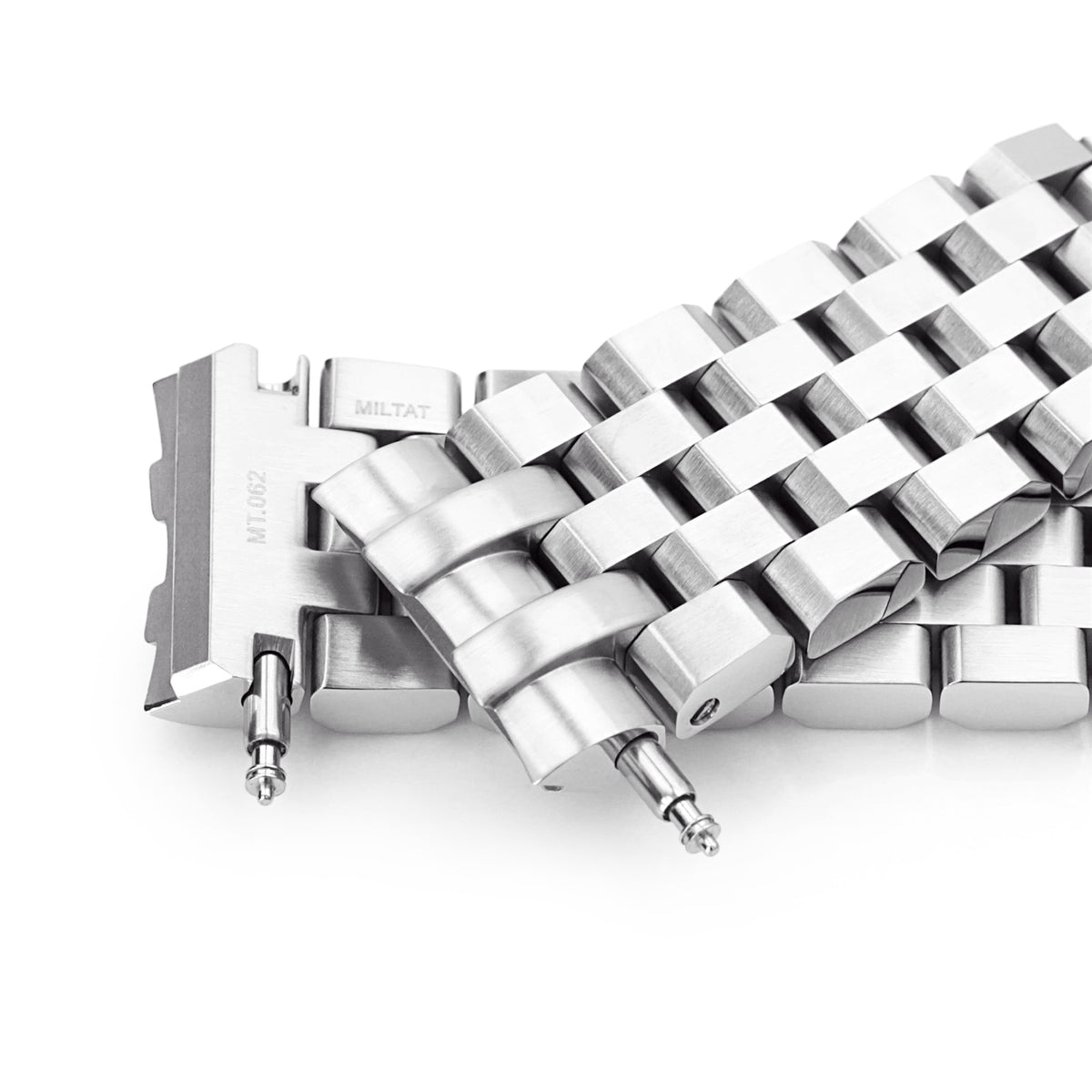 22mm Super Engineer II 316L Stainless Steel Watch Bracelet for Seiko New Turtles SRP777 &amp; PADI SRPA21 V-Clasp Button Double Loc Strapcode Watch Bands